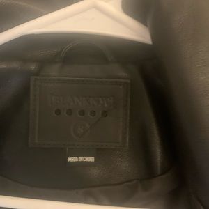 Blank NYC leather jacket